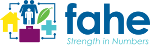 Fahe logo.