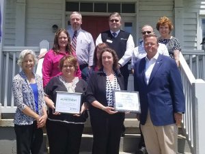 Accepting 2020 USDA award.